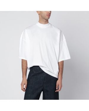 Jil Sander Oversized Cotton T-Shirt - White
