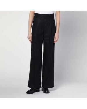 ボトムスその他 DEPARTMENT 5 Wide black cotton pants Department 5 Wide Cotton Pants in Black | Lyst
