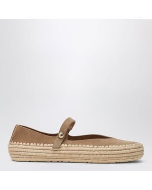 Loewe Rio Mary Janes - Natural