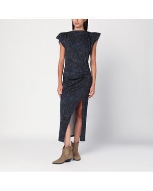 Isabel Marant Mid-Length Dress With Midnight Print - Blue