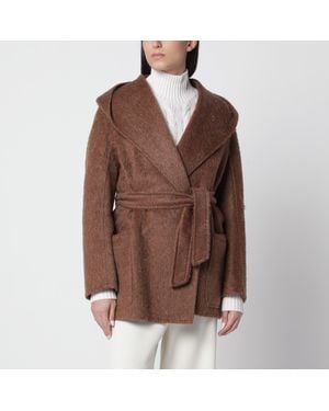 Max Mara Cappotto Corto Marrone