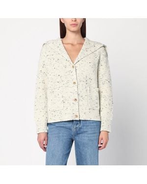 Bottega Veneta Cardigan - White