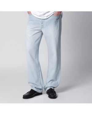Agolde 90S Straight-Leg Mid-Rise Jeans - Blue