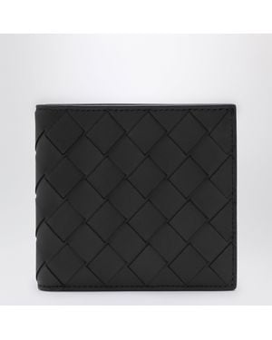 Bottega Veneta Intrecciato Wallet - Black