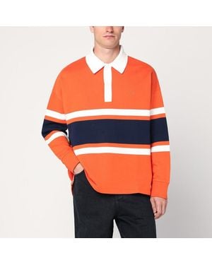 Loewe Polo anagram /blu navy - Arancione