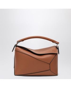 Loewe Small Puzzle Edge Bag - Brown