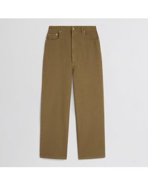 Phoebe Philo Drop Pants - Green