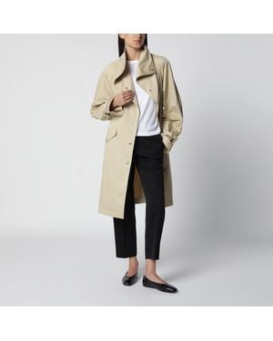 TOTEME Oversize Organic Cotton Trench Coat - Natural