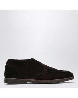 Doucal's Lace-Free Desert Boot - Black