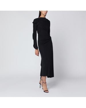 Victoria Beckham Midi Dress - Black