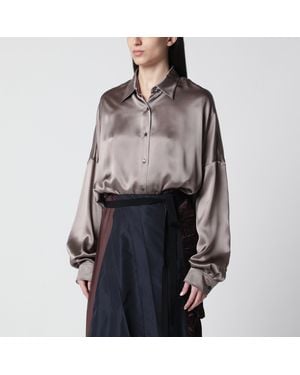 Dries Van Noten Shirt Taupe Color - Gray