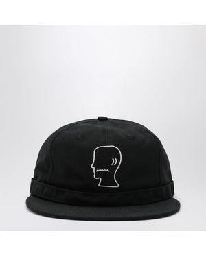 Brain Dead Cappello da baseball in cotone - Nero
