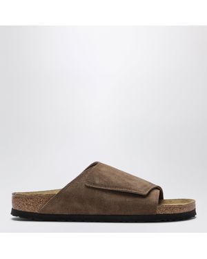 Birkenstock Solana Vl Suede Slides - Brown