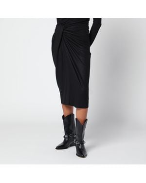 Isabel Marant Jeldia Midi Skirt - Black