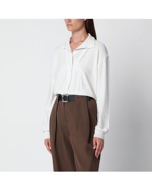 Source Unknown Ivory Fabbie Wool Cardigan - Brown