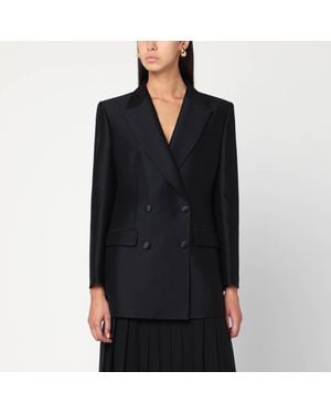 Dolce & Gabbana Double-breasted Wool Jacket - Black