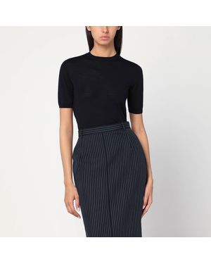 Max Mara Crew Neck Jumper - Black