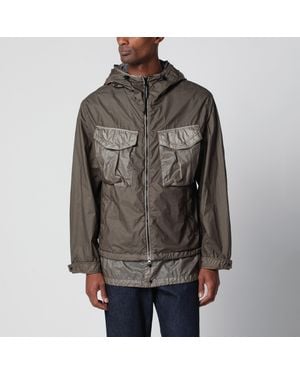 C.P. Company Lead Bi-Tm Nylon Goggle Jacket - Brown