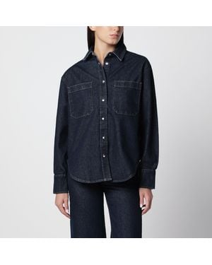 Anine Bing Camicia Samy Blu