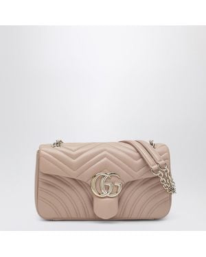 Gucci Medium Gg Marmont Shoulder Bag - Pink