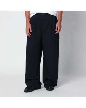 Carhartt Brockman Dark Cotton Twill Trousers - Black