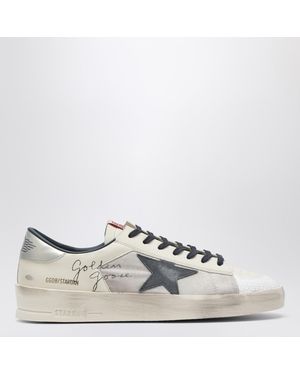 Golden Goose Stardan Trainer Cream - White