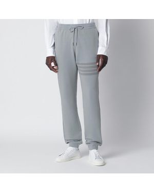 Thom Browne Cotton Jogging Pants - Grey