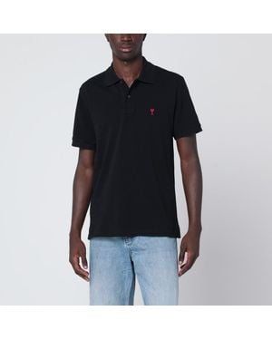 Ami Paris Polo ami de coeur nera - Nero