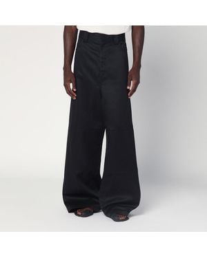 Balenciaga Schwarze Utility Workwear Hose