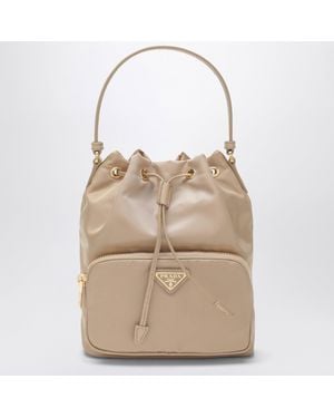 Prada Secchiello duet beige in re-nylon - Neutro