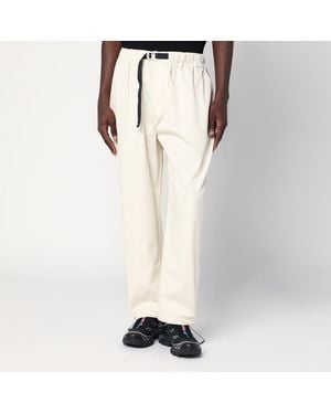 Purple Mountain Observatory Terrain Cream-Colored Trousers - White