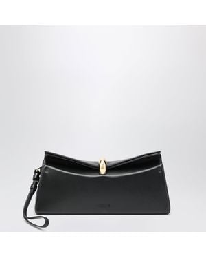 Jacquemus Valérie Clutch Aus Schwarzem Leder - Black