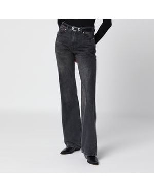 Our Legacy Washed-Effect Boot Cut Jeans - Blue
