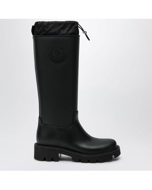 Moncler Kickstream High Rain Boots - Black