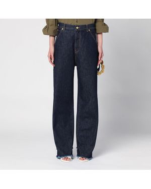 DARKPARK Jeans Lisa Aus Denim Mit Kette - Blau