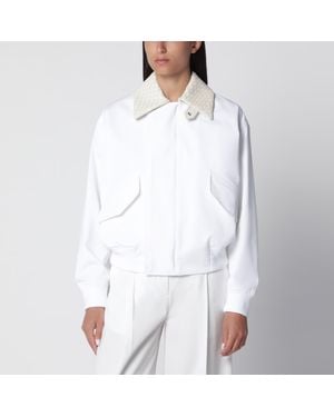 Bottega Veneta Cotton Jacket - White