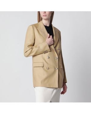 Tagliatore Double-Breasted Jacket - Natural