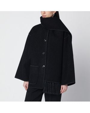 TOTEME Jacket With Scarf - Black