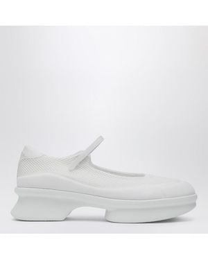 Prada Mesh Ballerina - White