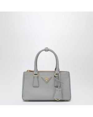 Prada Borsa galleria mini grigia - Grigio