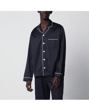 Tekla Pyjama Shirt - Blue
