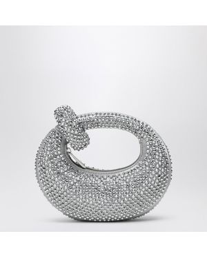 JW PEI Mini Abacus Silver Handbag With Studs - Metallic