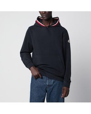 Moncler Hooded Sweatshirt - Blue