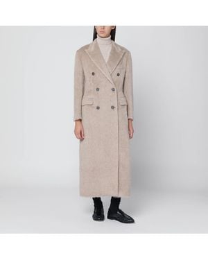 Tagliatore Double-Breasted Coat - Natural