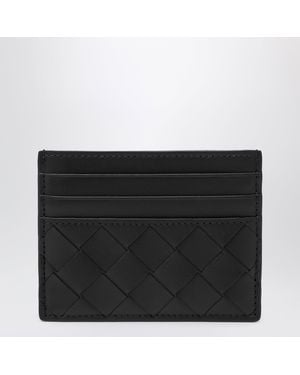 Bottega Veneta Intrecciato Card Holder - Black
