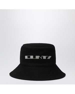 Rick Owens Bucket Hat Schwarz Cunty