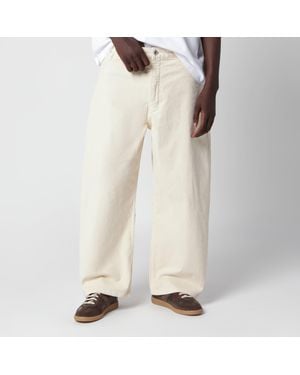 Studio Nicholson Cream Paolo Wide-Leg Jeans - Natural
