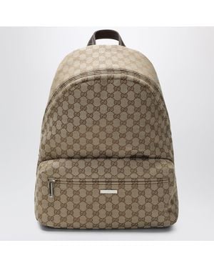 Gucci Large Tag Backpack - Brown
