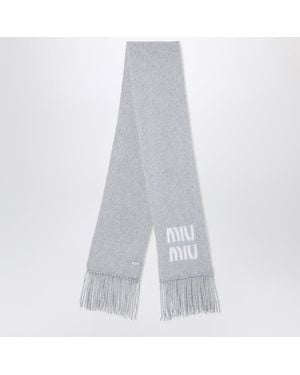 Miu Miu Sciarpa - Bianco