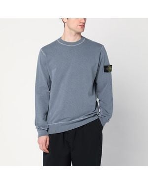 Stone Island Avio Cotton Sweatshirt - Blue